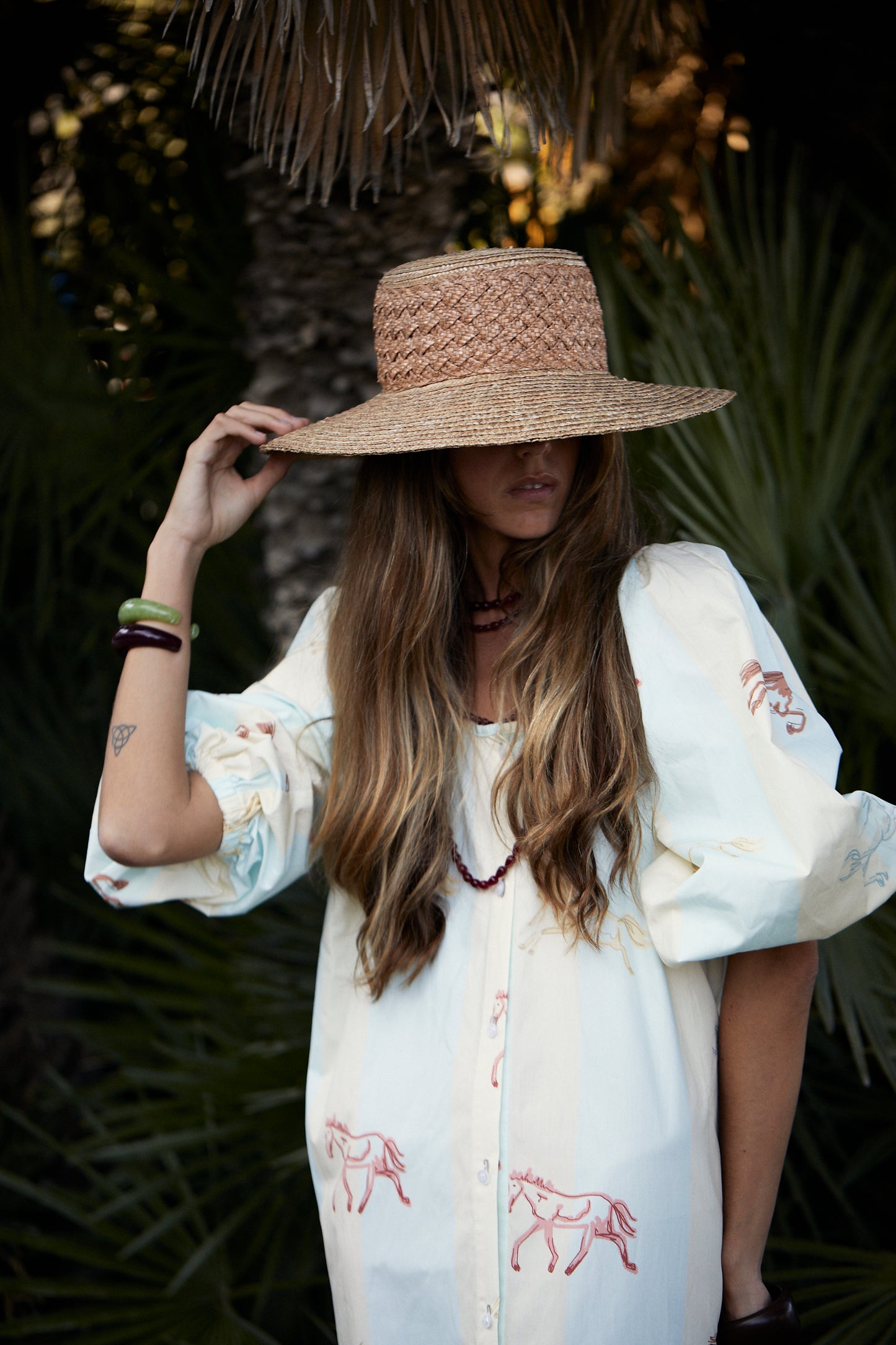 Sombrero Cuchi maxi braid natural