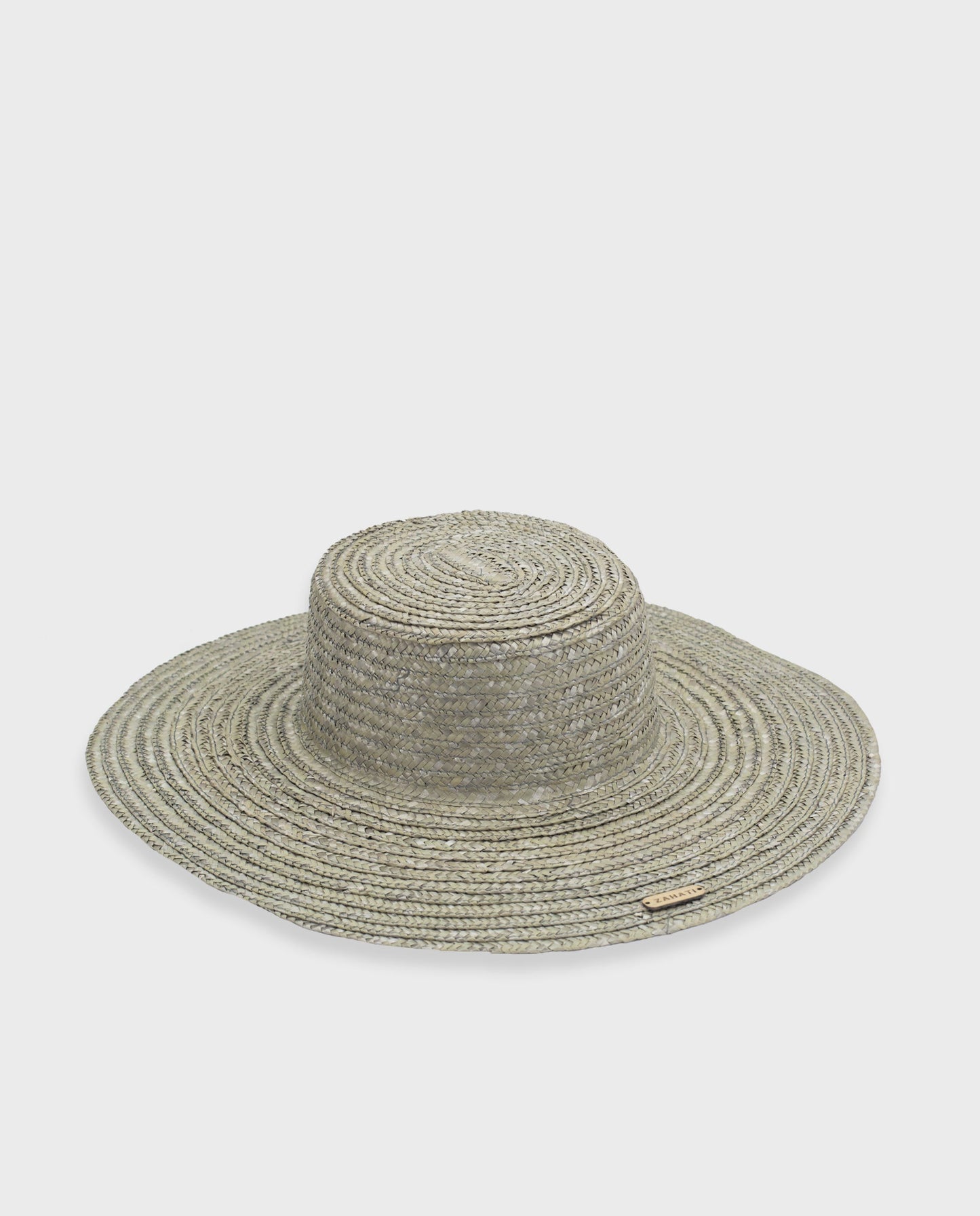 Sombrero Canotier ala M Gris
