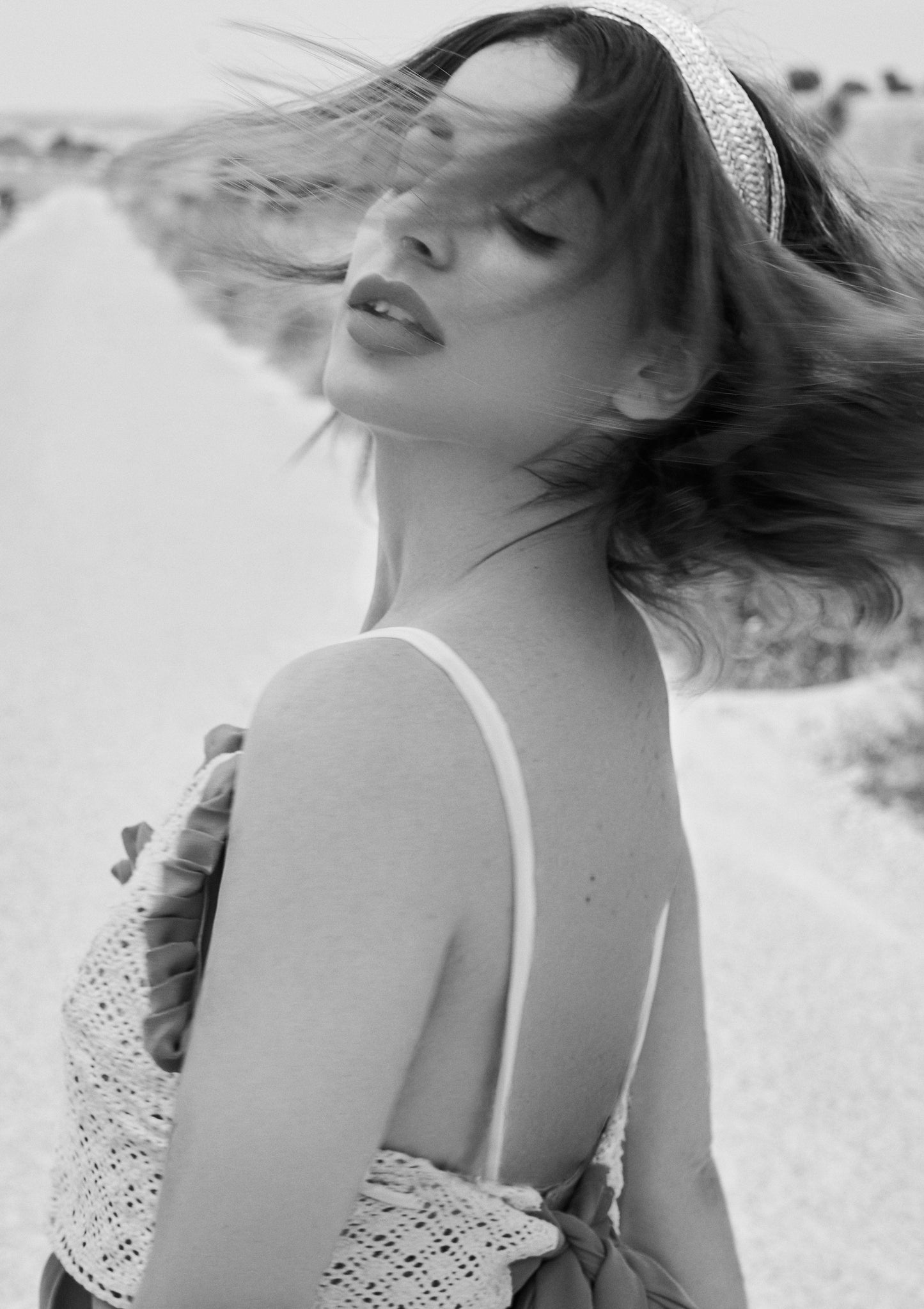 Diadema doble natural