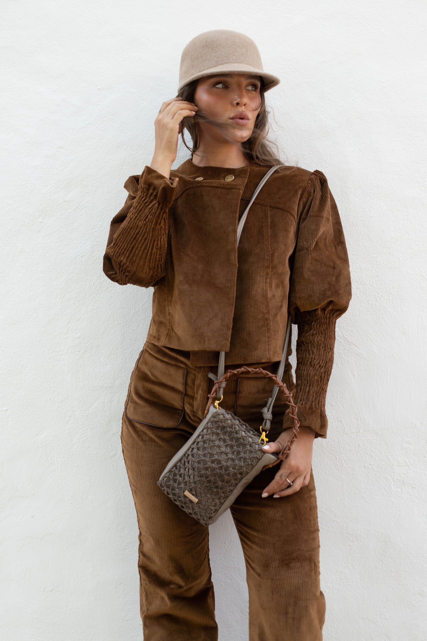 Bolso Zig -Zag Mini mountain + grey