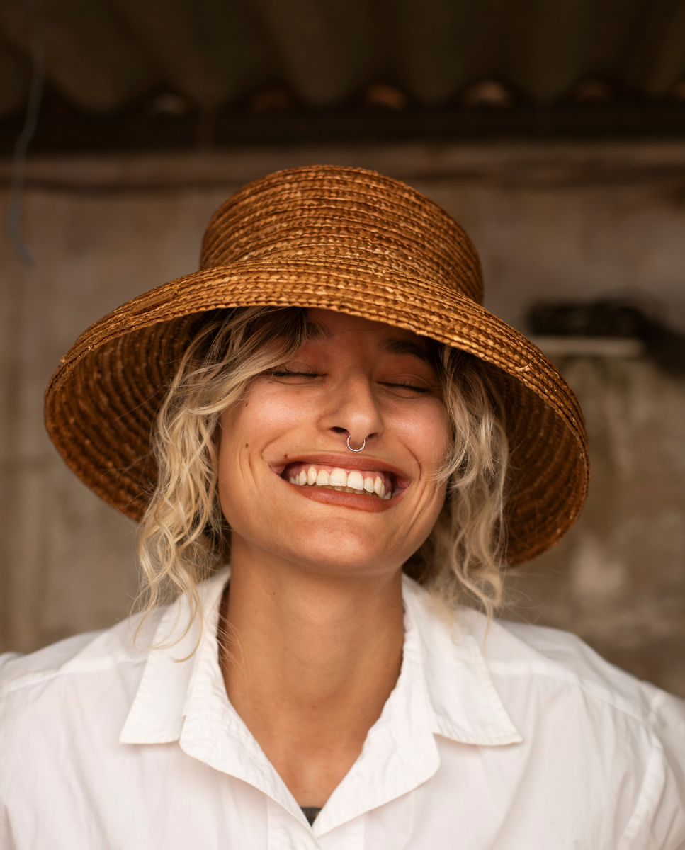 Sombrero Cuchi Curvo de ala pequeña - Zahati