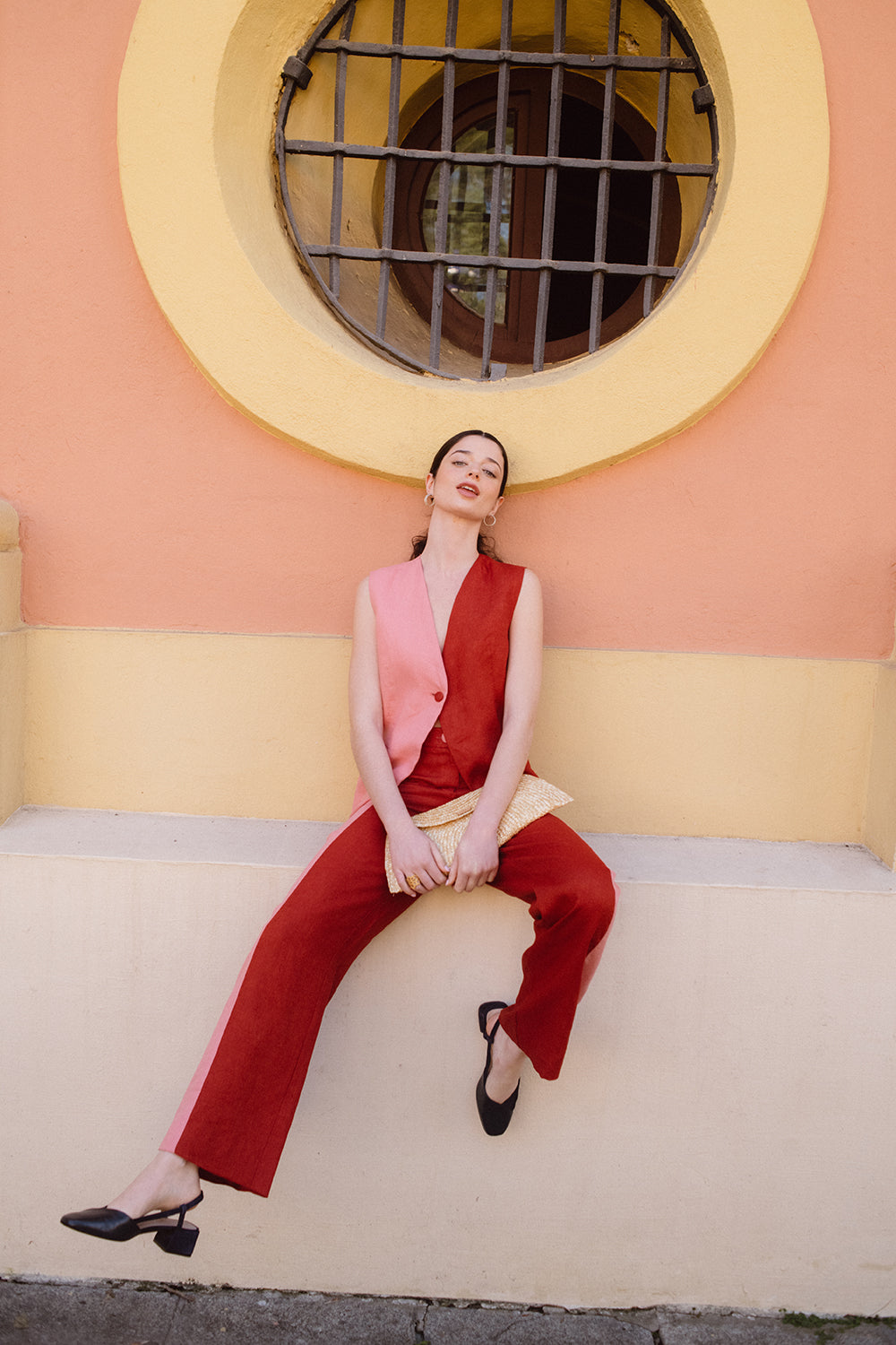 Bolso de mano Baguette mediana pistacho