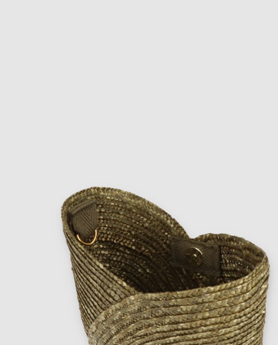 Cartera Petalo Mini oliva