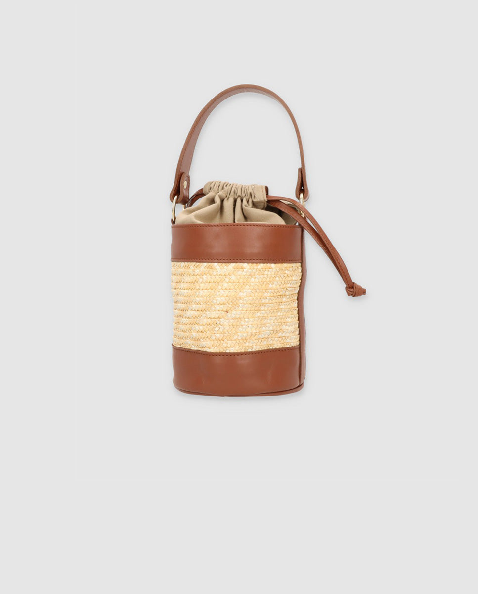 Bolso Juanita piel siena