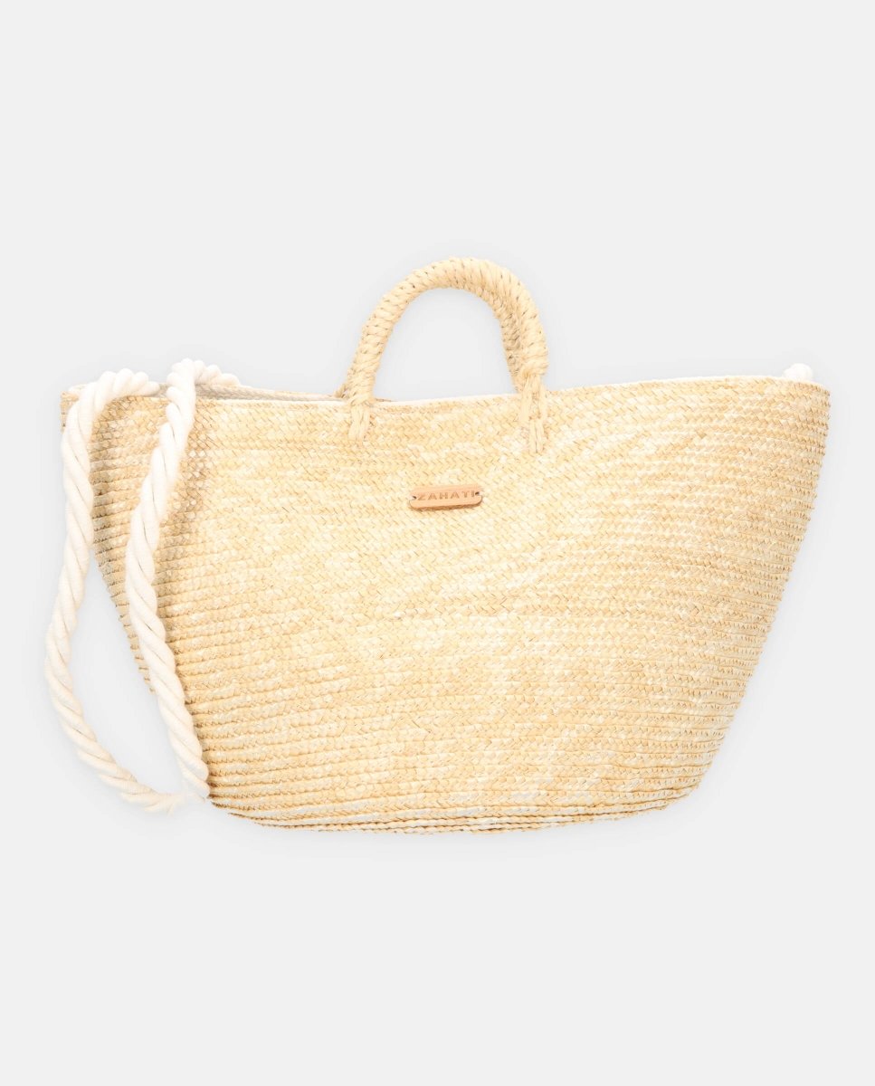 Capazo de paja Pop colorines - ZAHATI