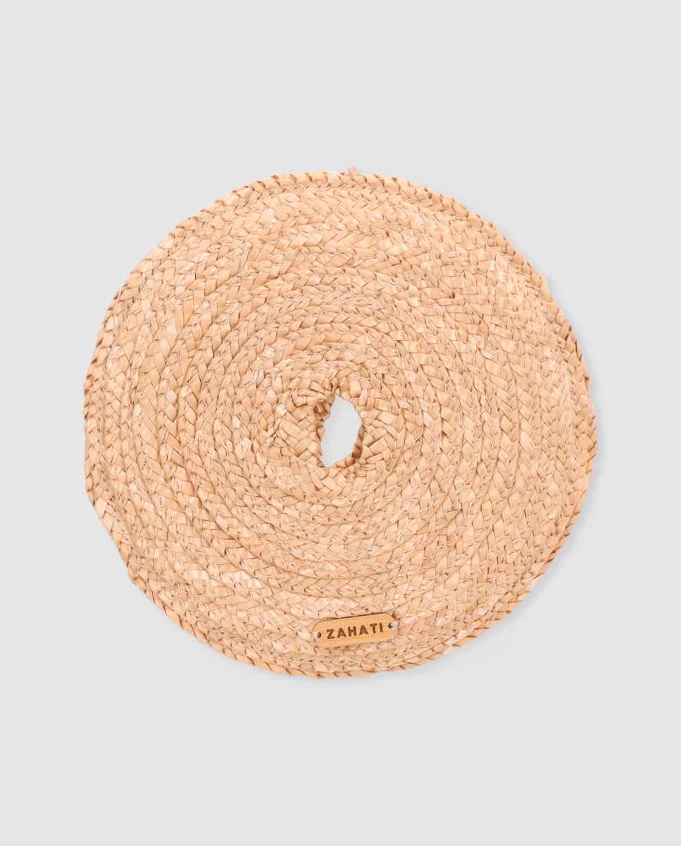 Coletero aro de paja topo