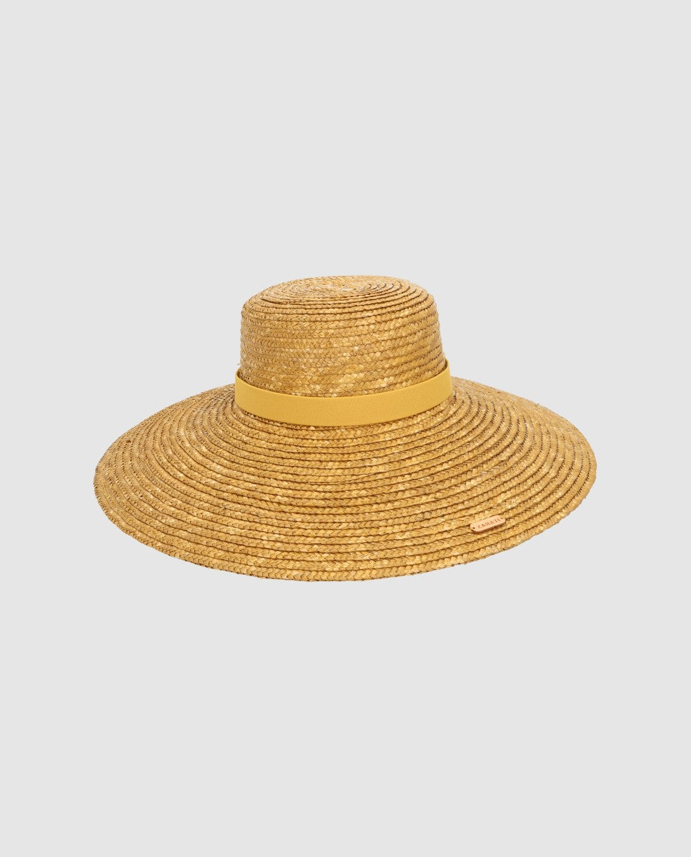 Sombrero de paja Cuchi ala L dorado