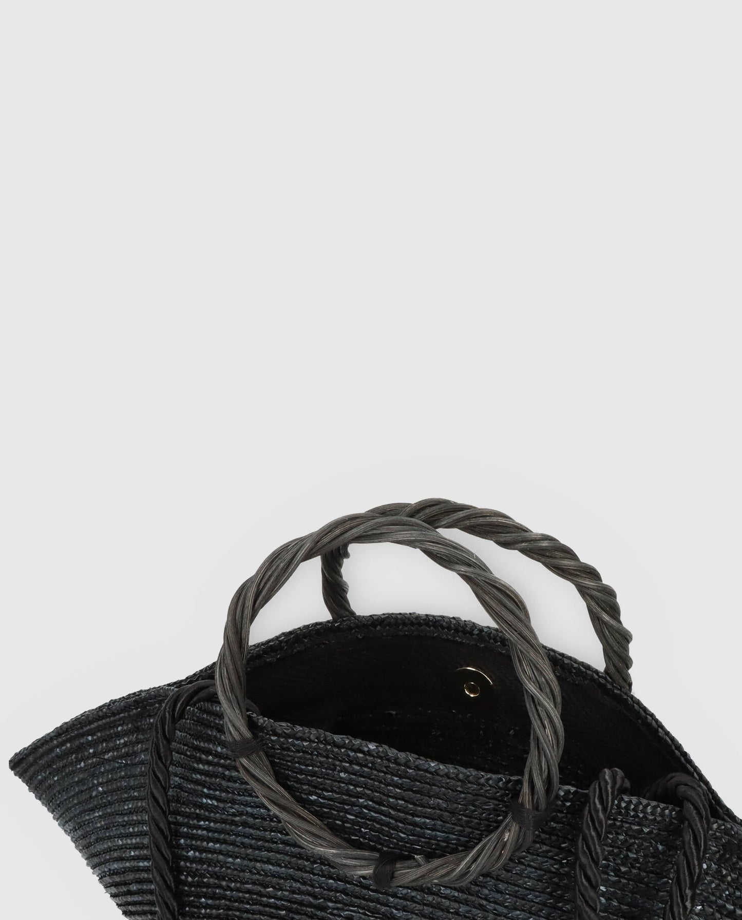 Wheat Straw Mini Hatbag