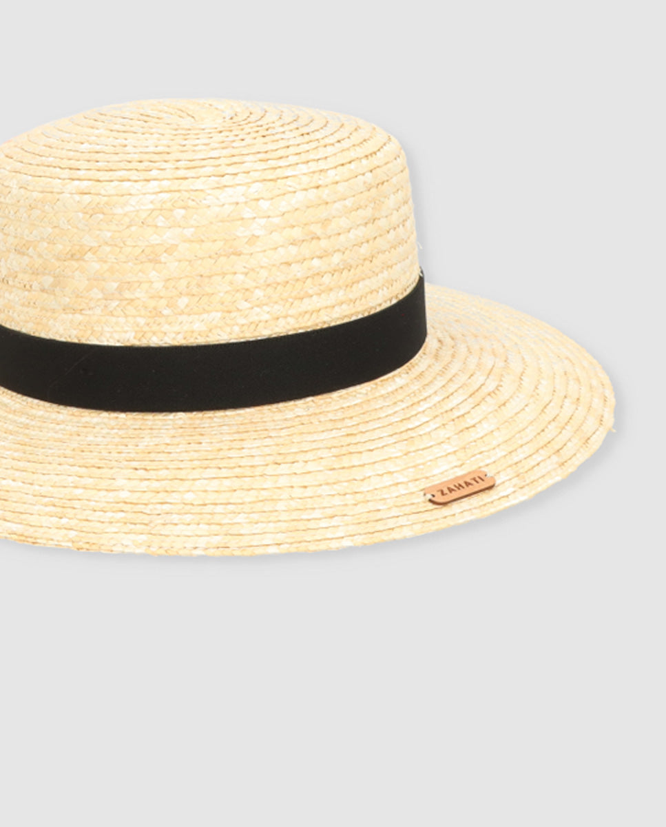 Cuchi Straw Hat S wing natural
