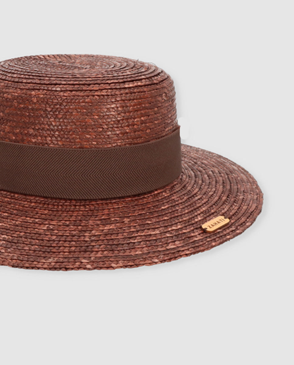 Sombrero Cuchi ala S chocolate