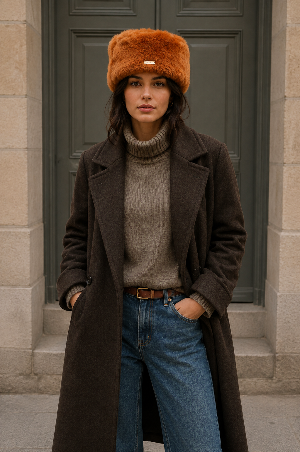 Gorro Alaska verde botella