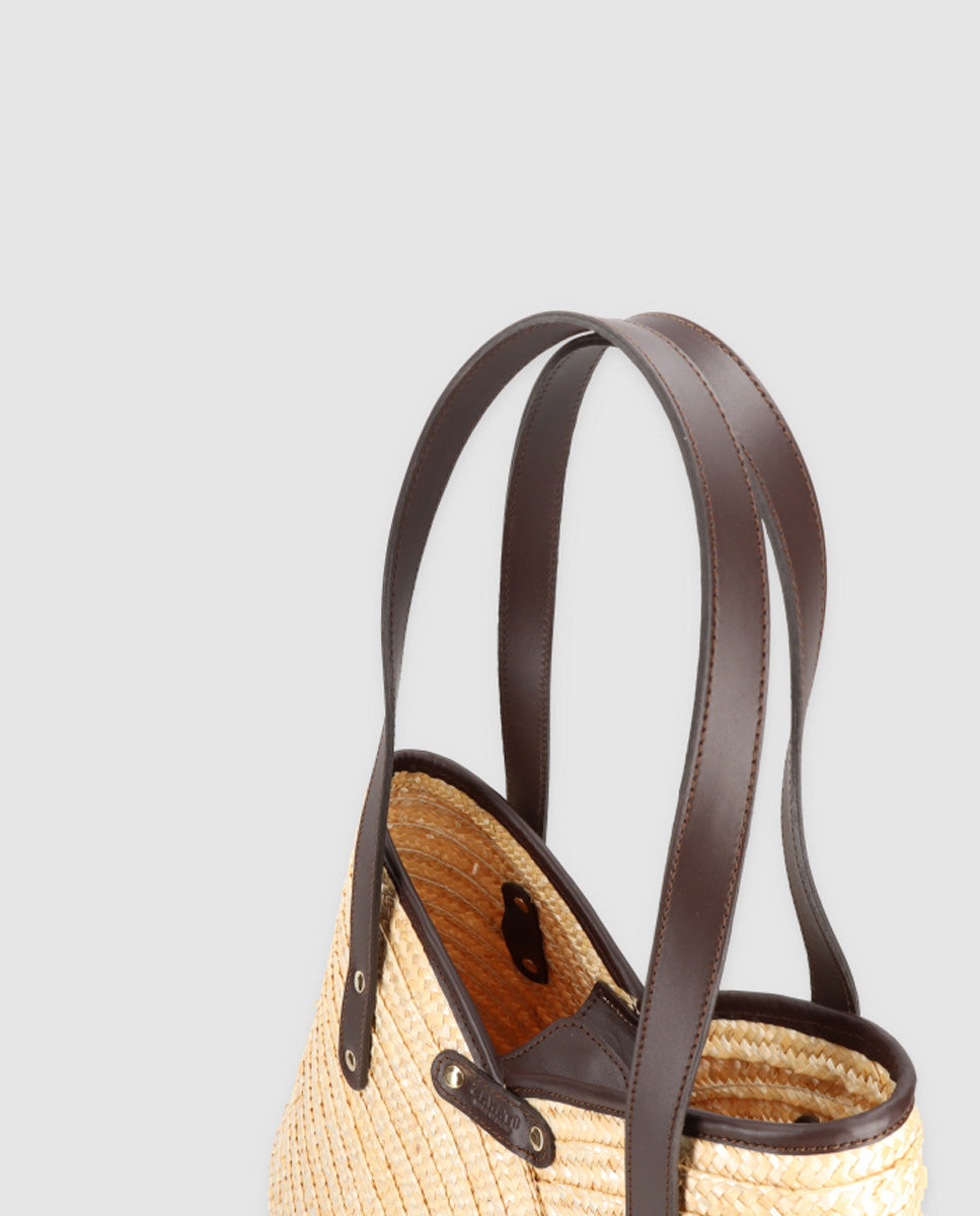 Bolso Tote Maxi Petalo natural