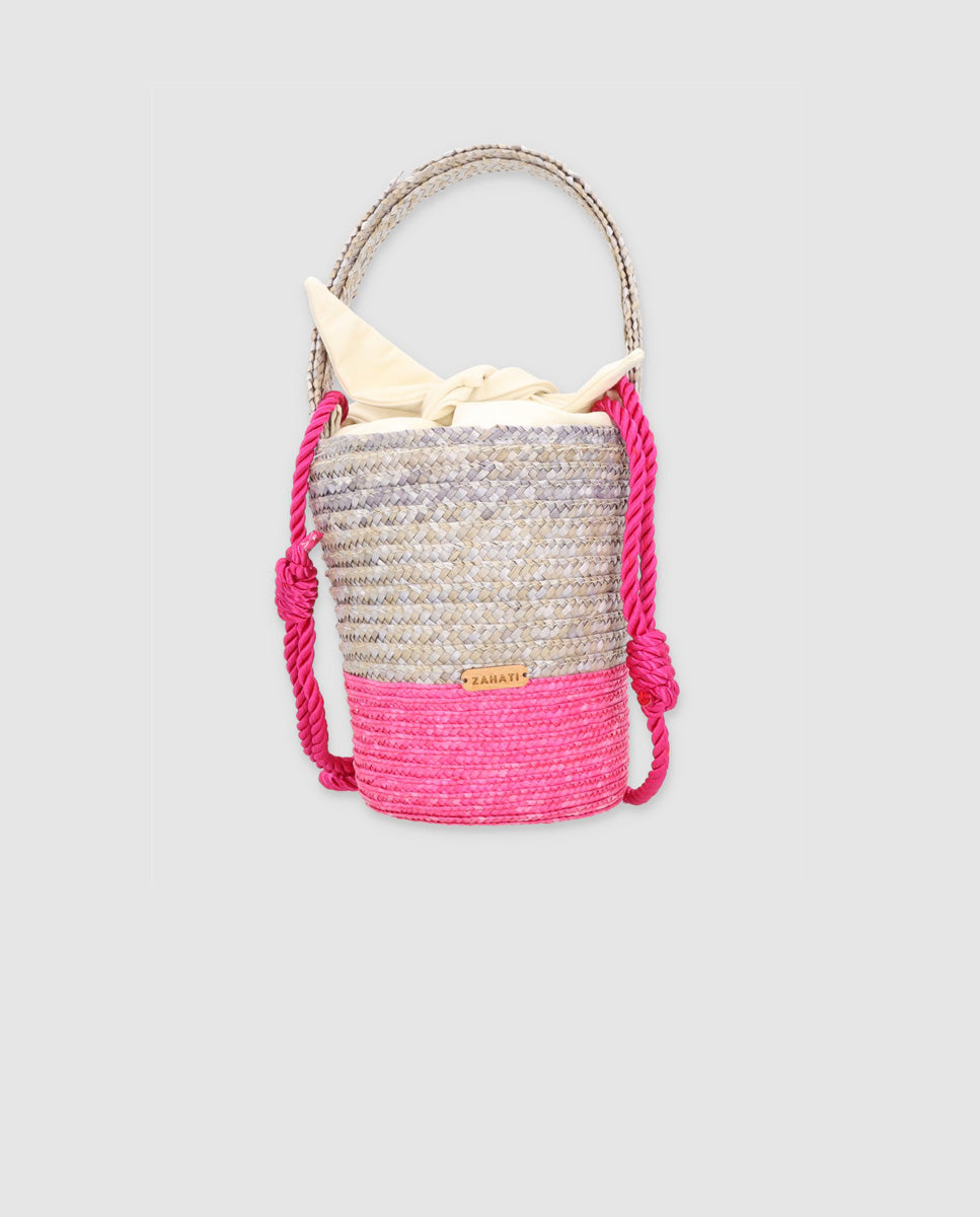 Two-tone camel Josephine bag