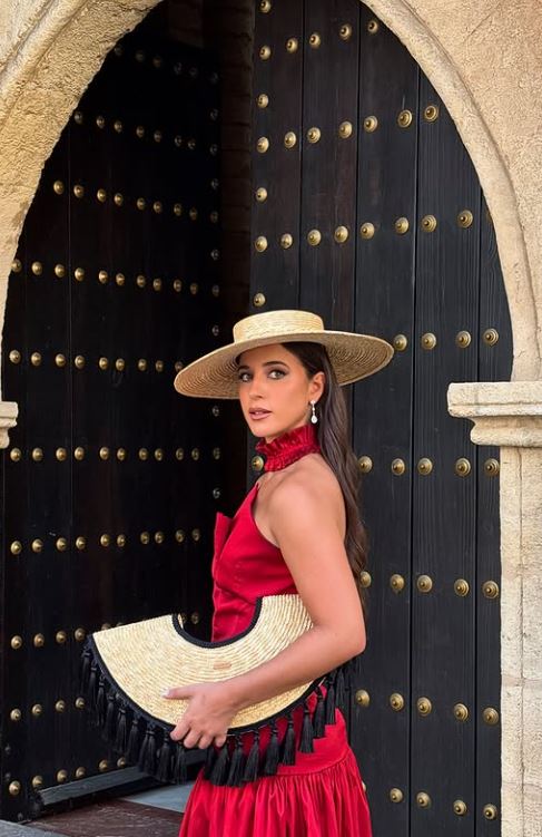 Sombrero Andalusian braid natural-natural