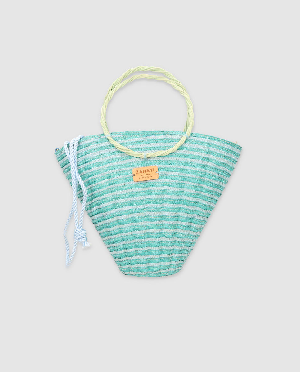 Bolso maxi shelly L turquesa