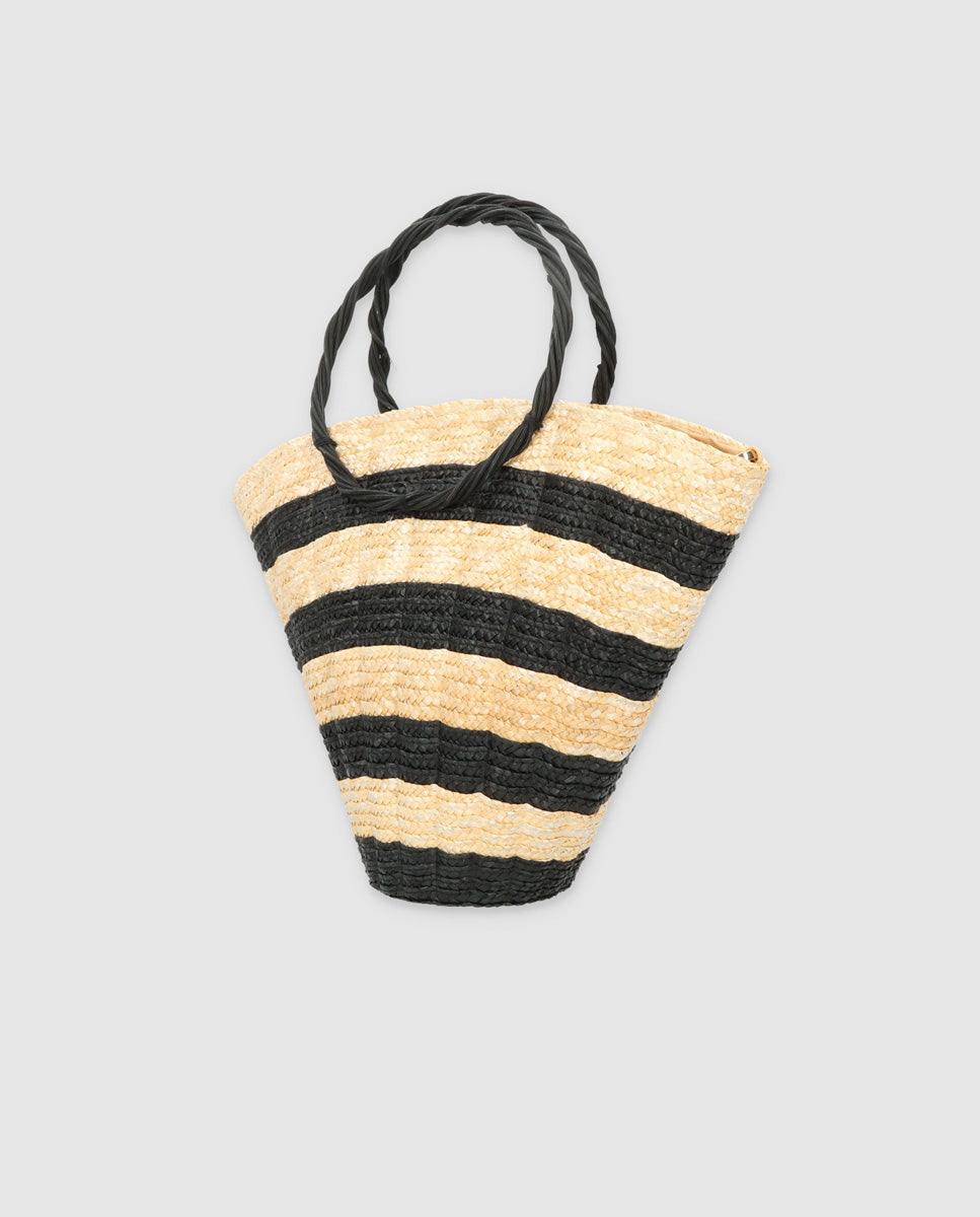 Shelly L zebra maxi bag