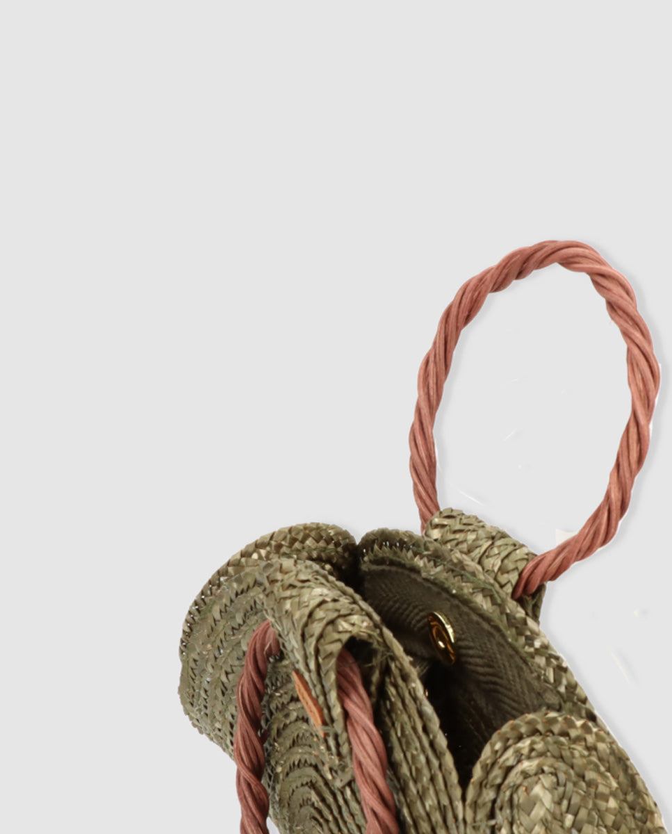 Bolso Moon mini oliva