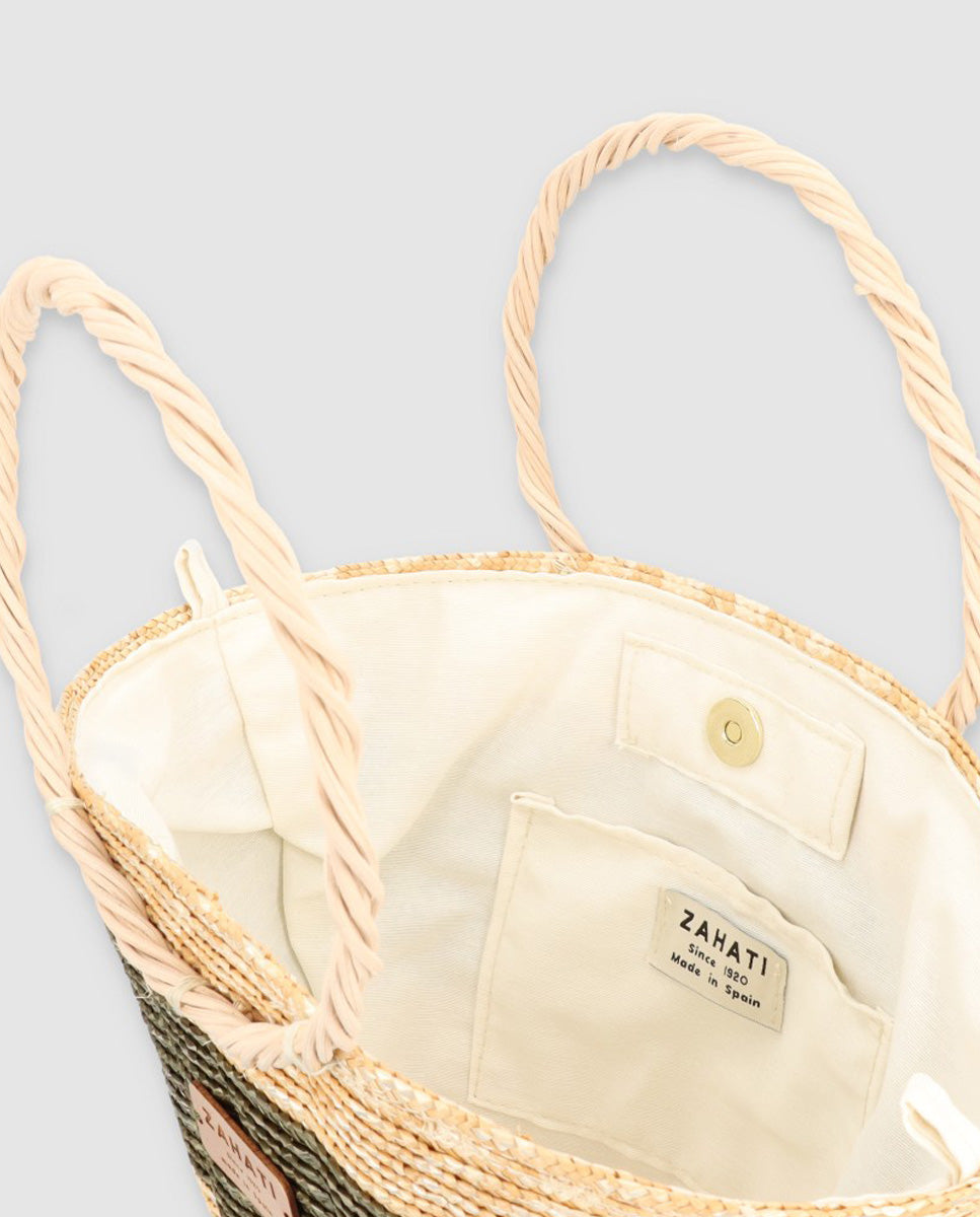 Bolso maxi shelly L bicolor