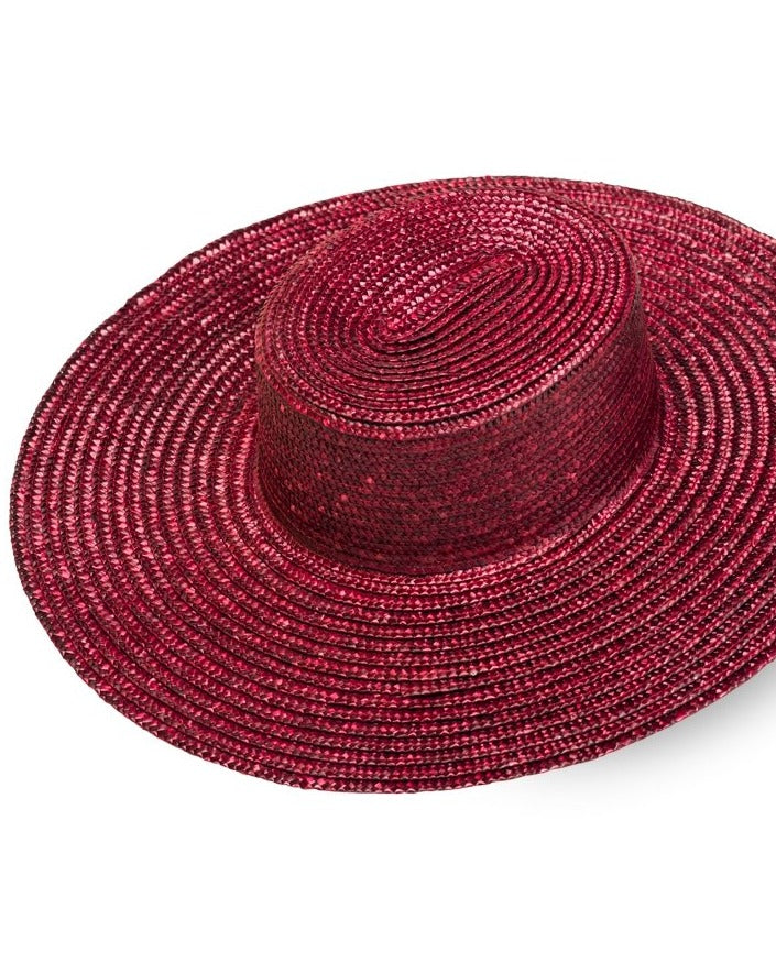 Sombrero Canotier ala Mediana - ZAHATI