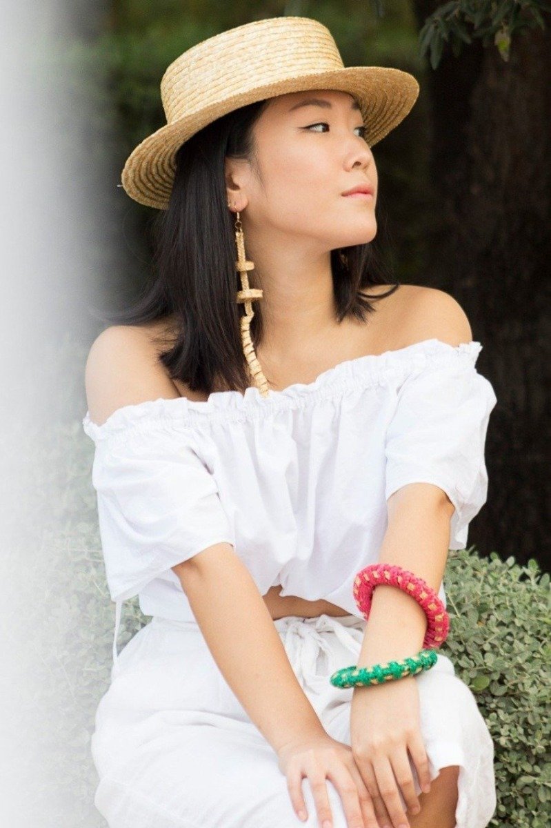 Sombrero de paja Canotier ala corta - ZAHATI