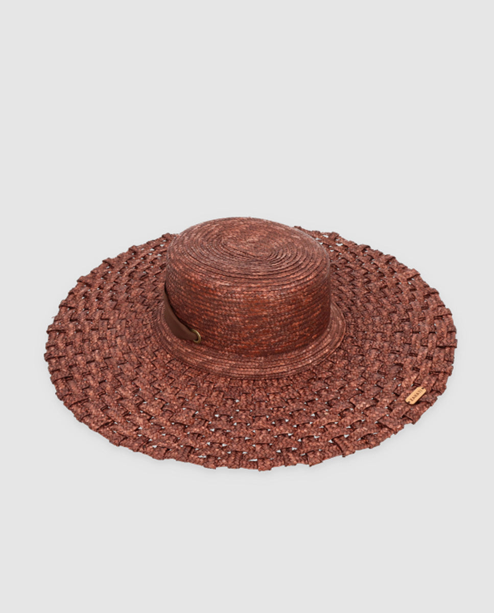 Tris-Tras straw hat natural