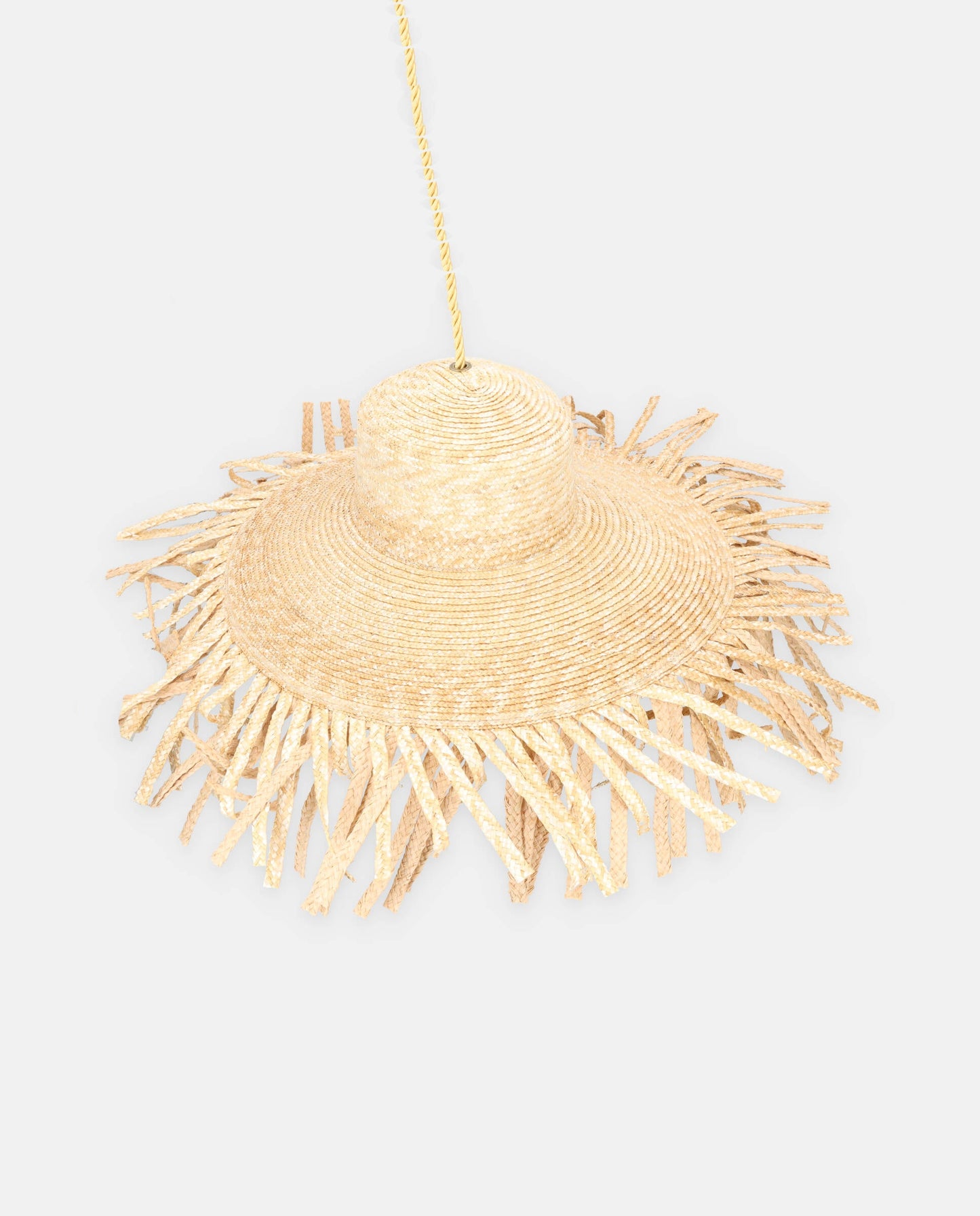 Pantalla de Lampara desflecada natural - ZAHATI