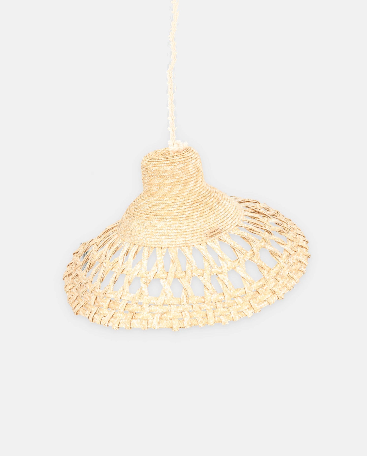 Pantalla de lampara tris-tras natural M - ZAHATI