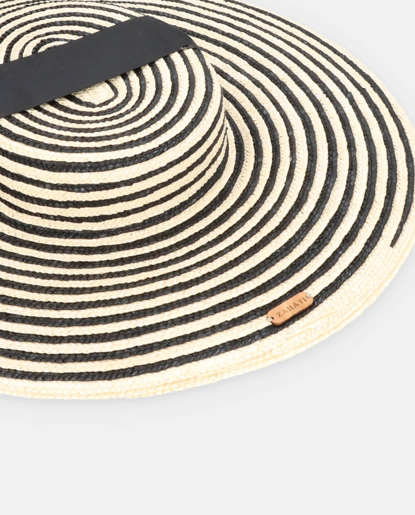 Sombrero Andalusian bicolor Blanco y Negro