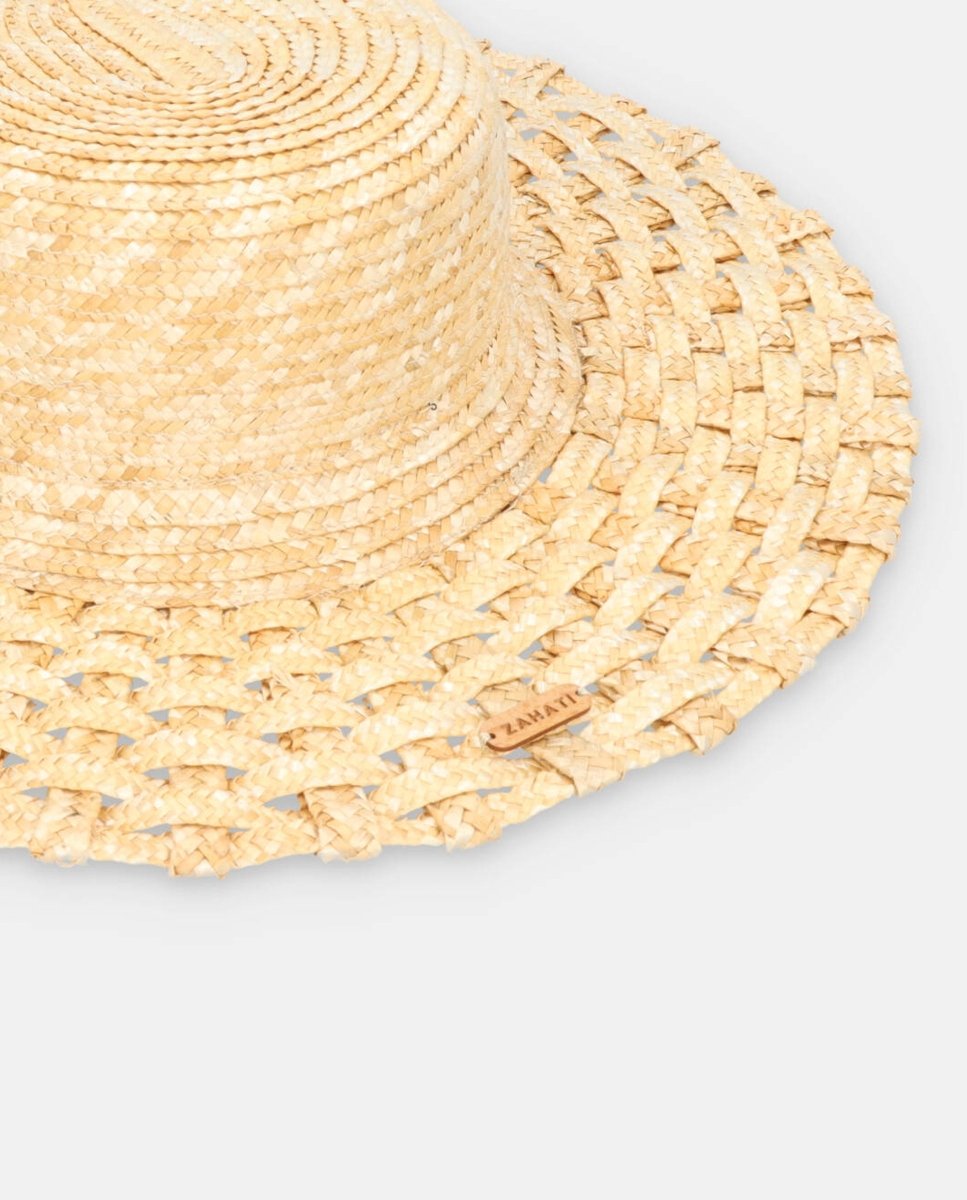 Cuchi de Paja Tris-Tras natural ala s - ZAHATI
