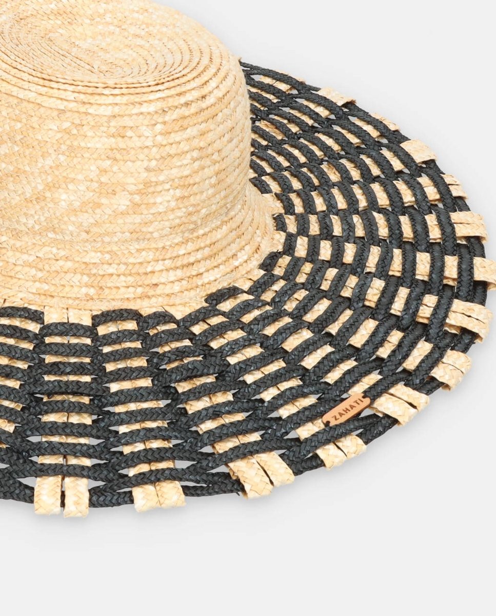 Sombrero Cuchi de paja Tris-Tras-cuatro - ZAHATI