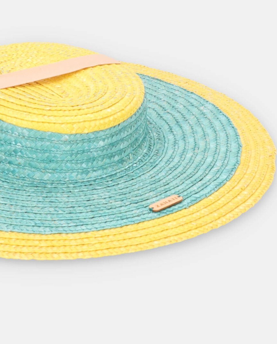 Sombrero de Paja Andalusian/Cordobes Bicolor - ZAHATI