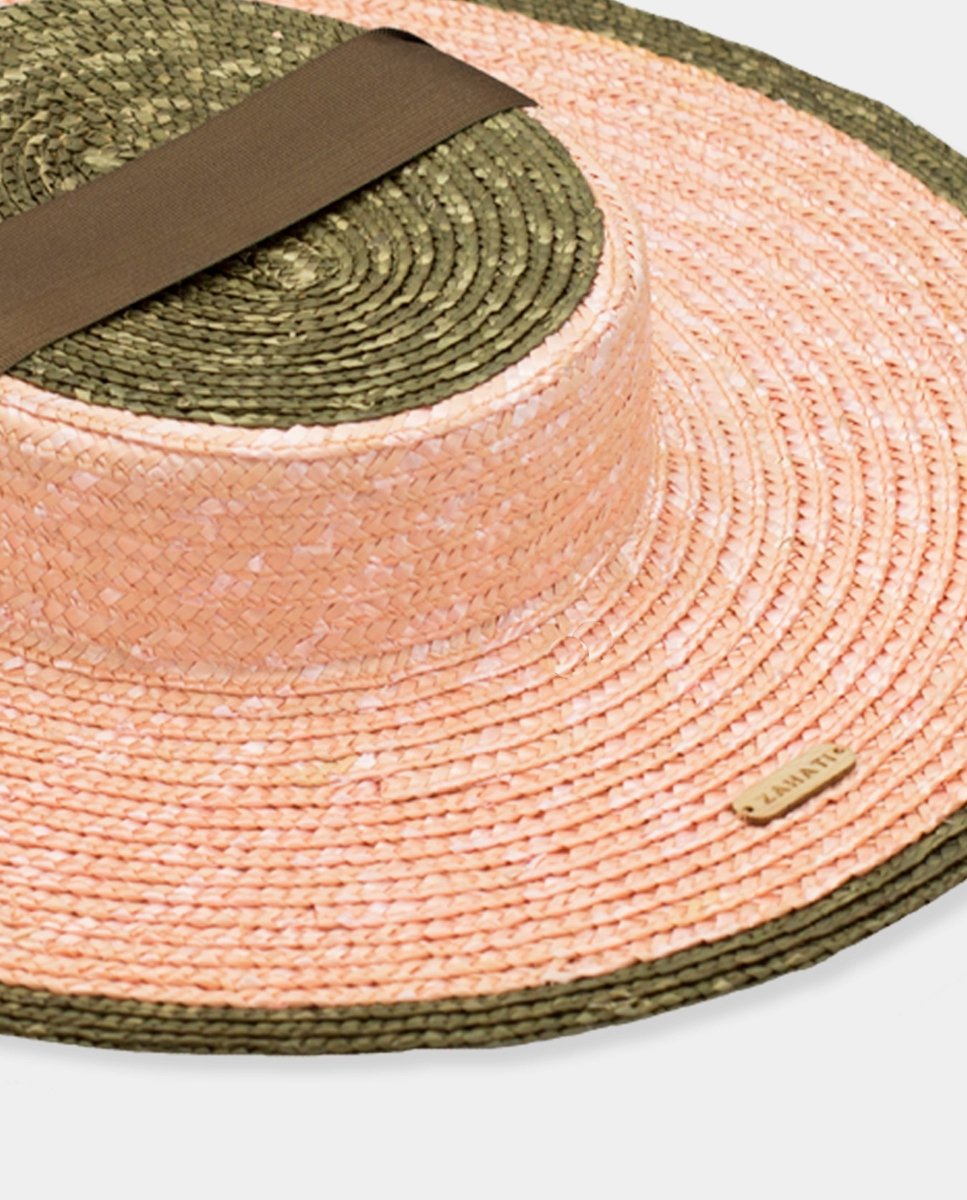 Sombrero de Paja Andalusian/Cordobes Bicolor - ZAHATI