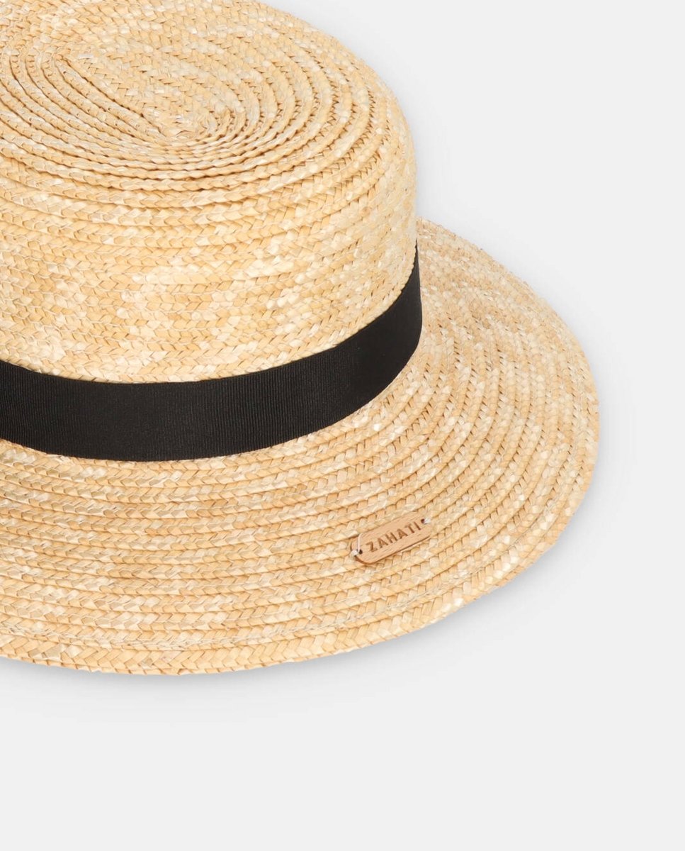 Sombrero de Paja Cuchi ala S natural - ZAHATI