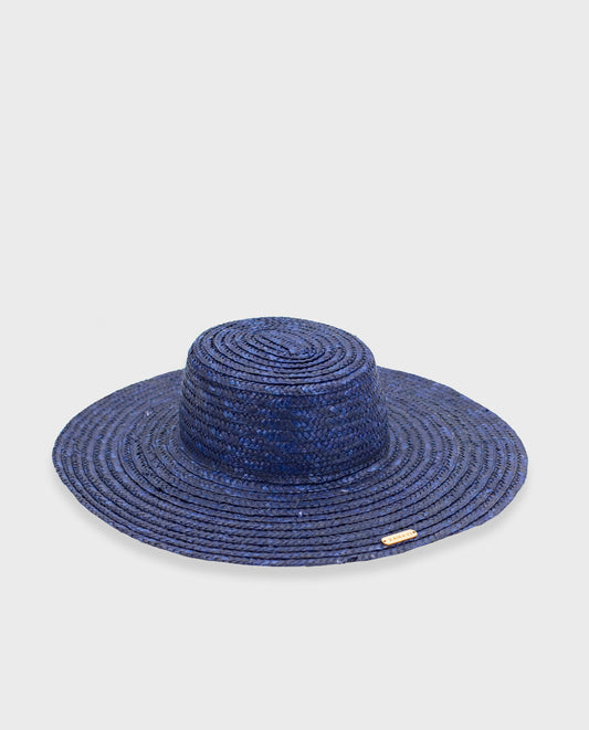 Sombrero Canotier ala M Azul