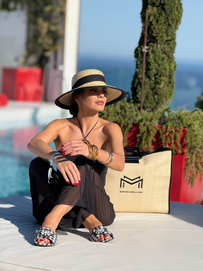 Sombrero Flow Sisi negro ala M