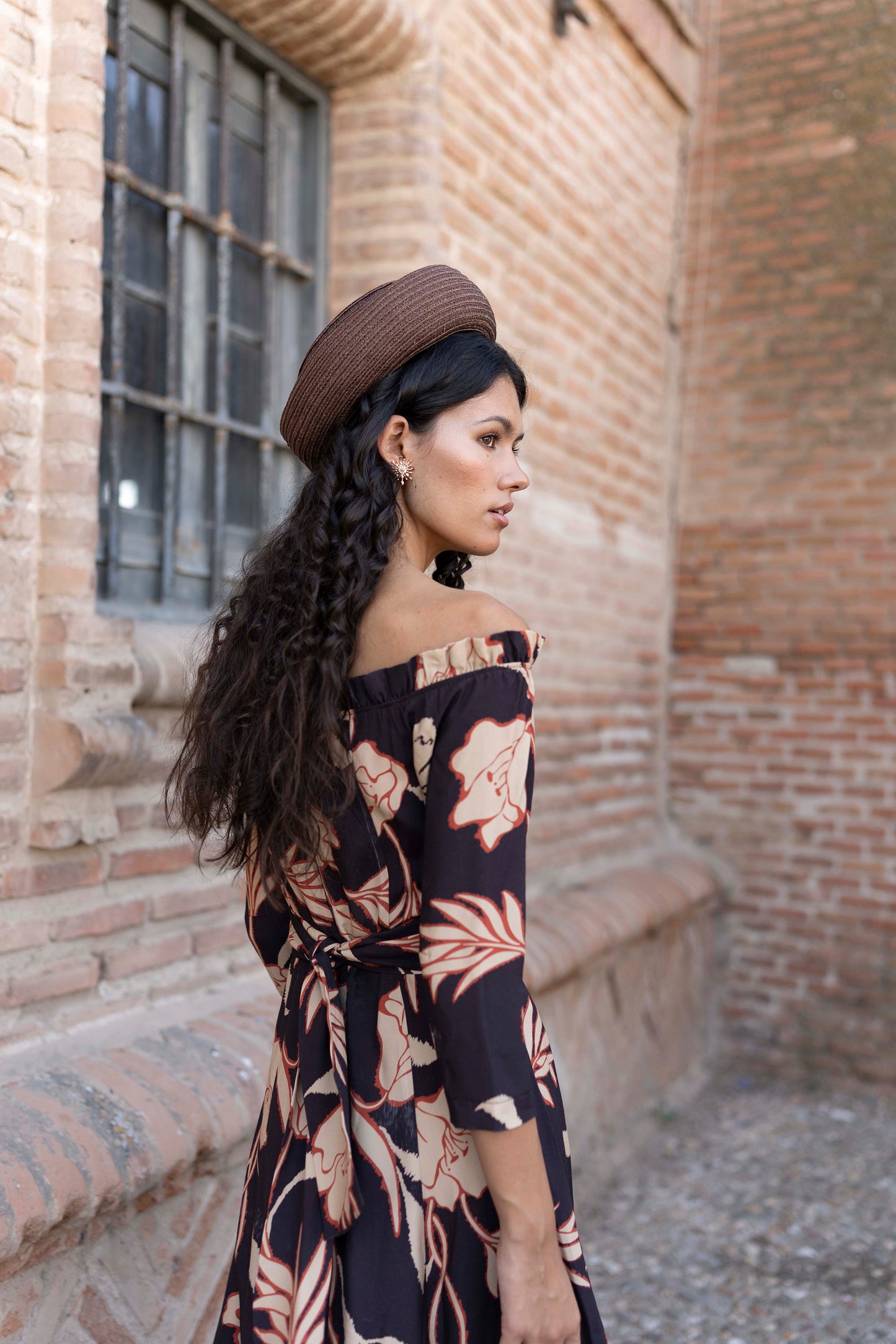 Casquete Holly negro