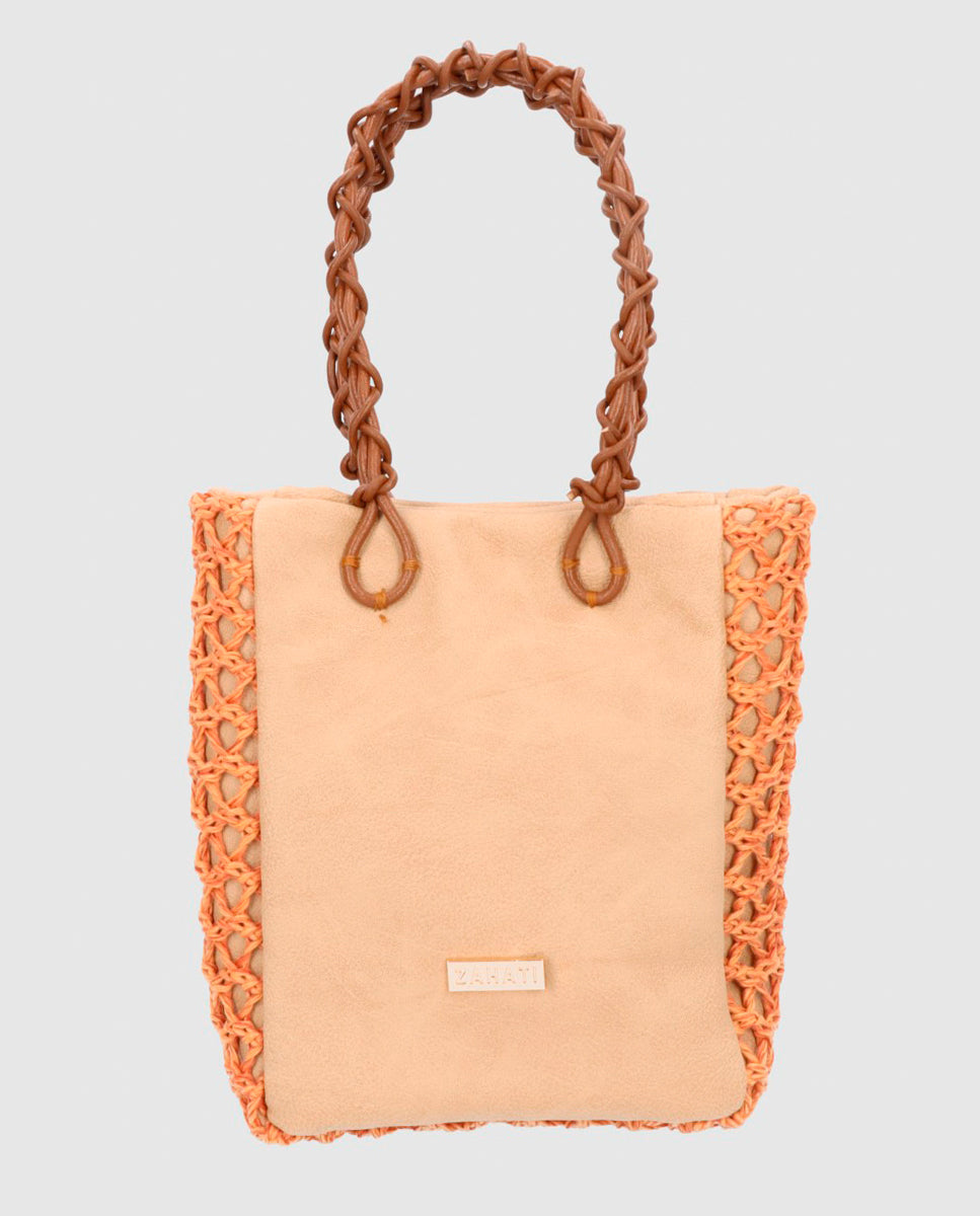 Bolso-Zig-Zag-Mediano-Duo-Camel-+-naranja-1-Bolsos Zahati