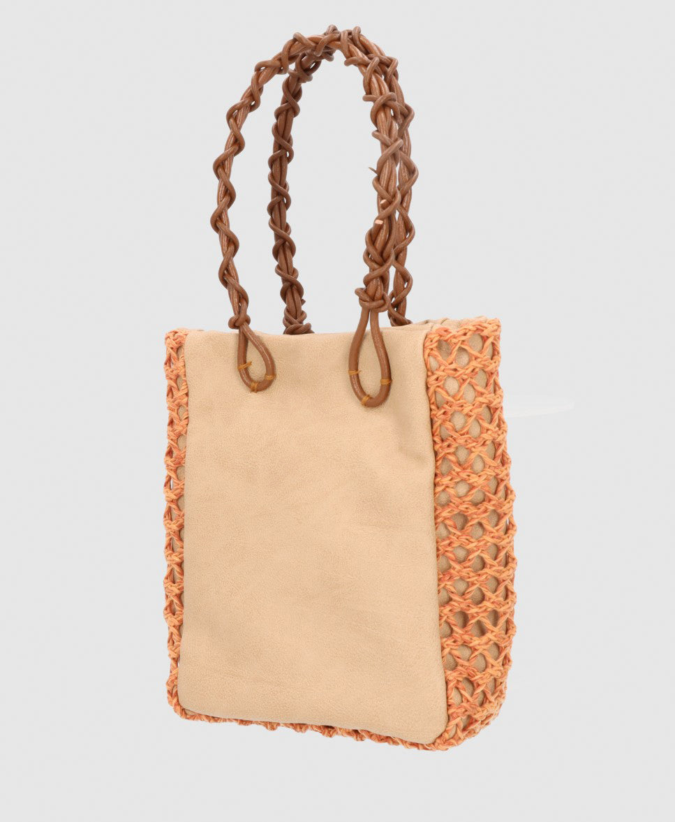 Bolso-Zig-Zag-Mediano-Duo-Camel-+-naranja-3-Bolsos Zahati