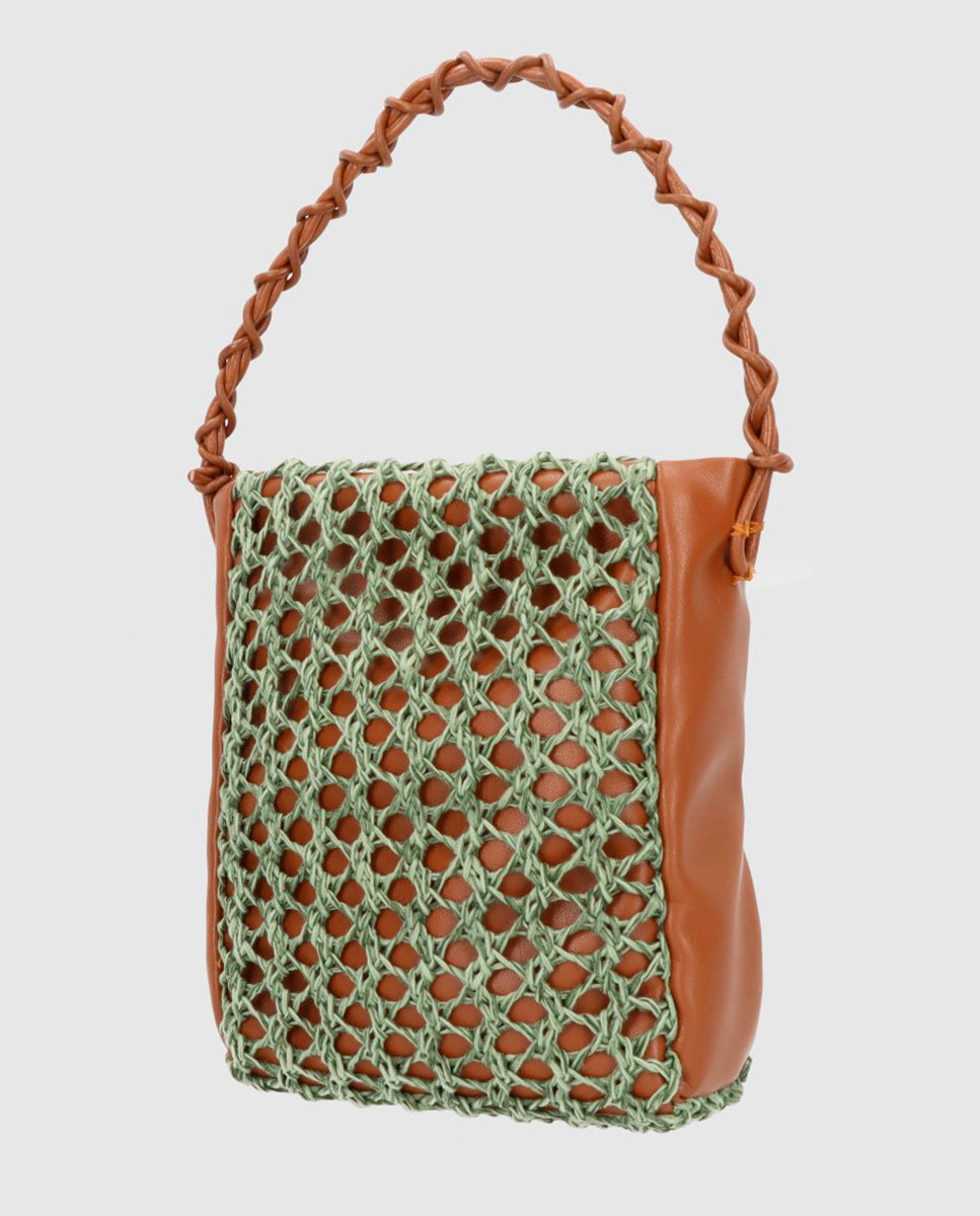 Bolso-Zig-Zag-Mediano-verde-+-marron-3-Bolsos Zahati