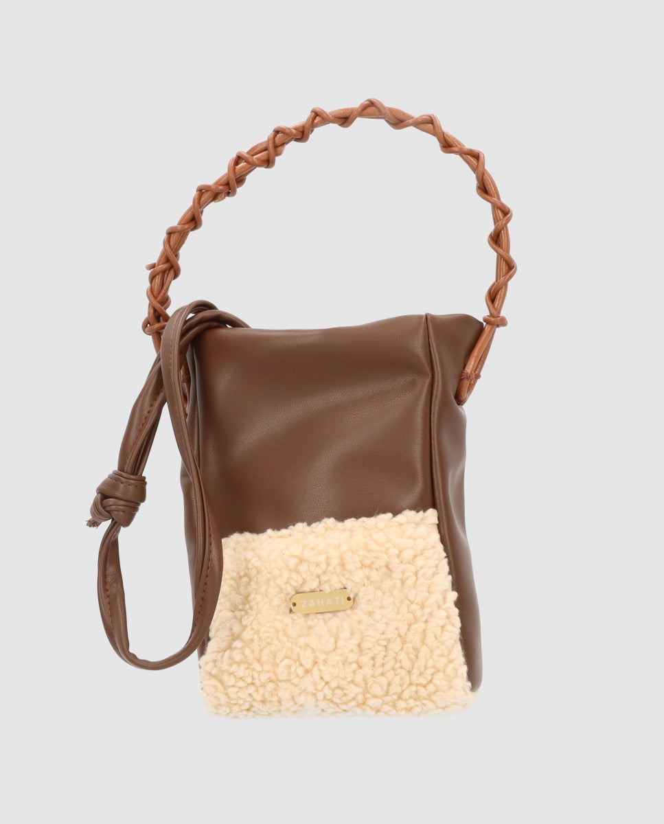 Bolso-Zig-Zag-teddy-marrón-2