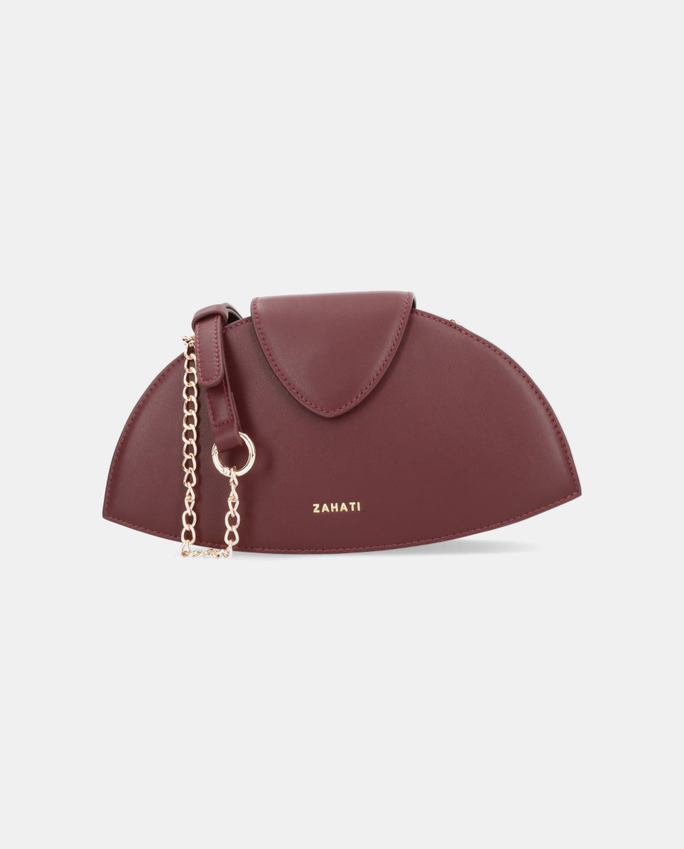 Cartera Chloé Cuero Burdeos
