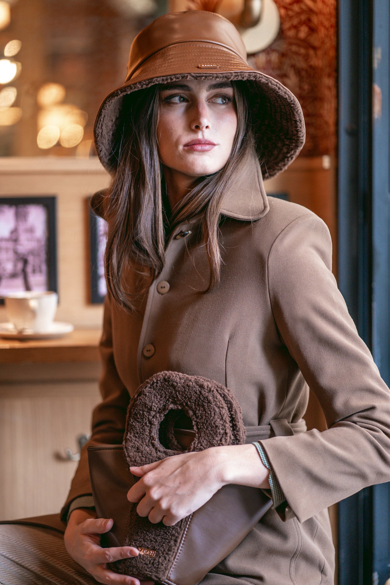 Sombrero Yoyo reversible chocolate