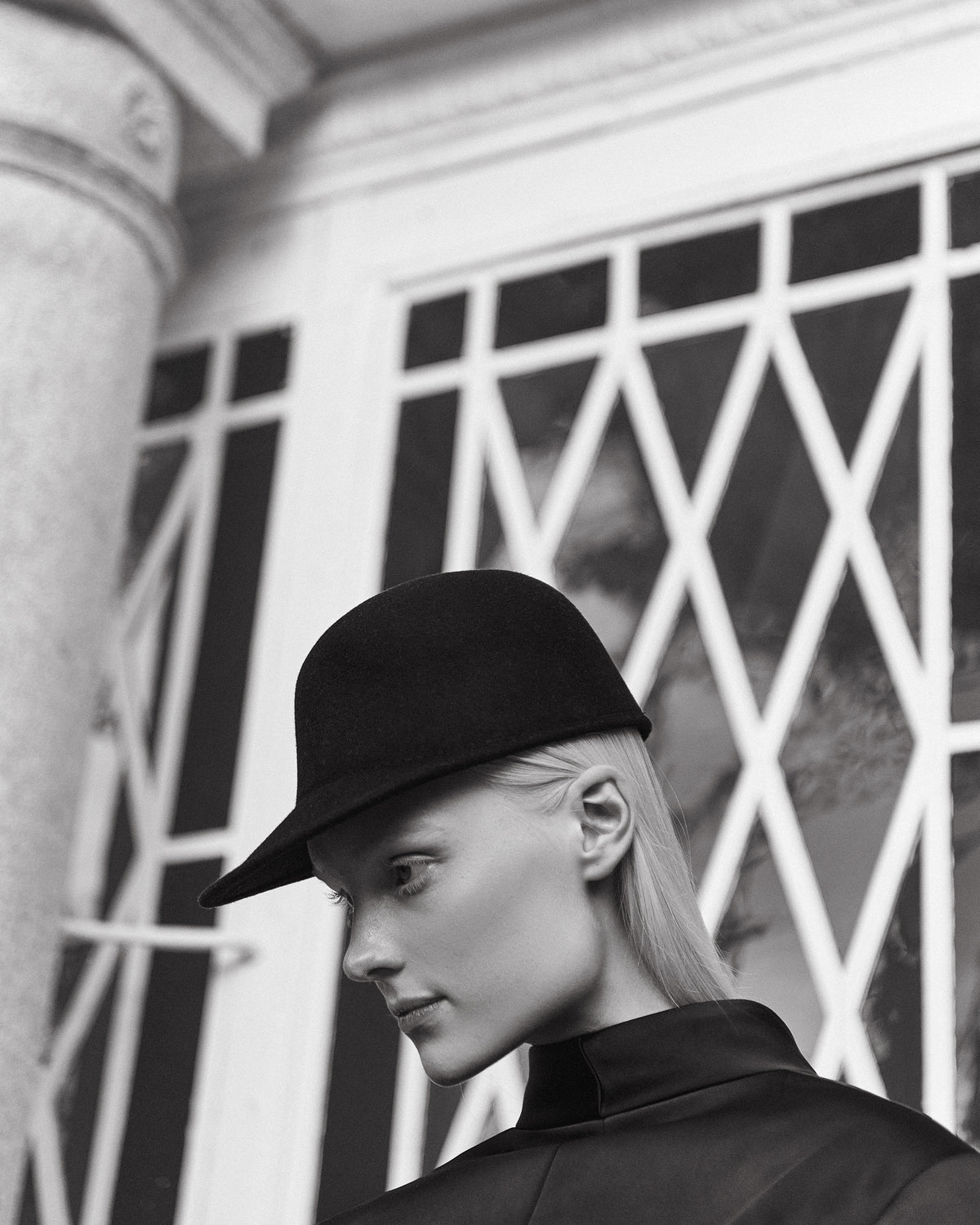 Gorra Anne negra