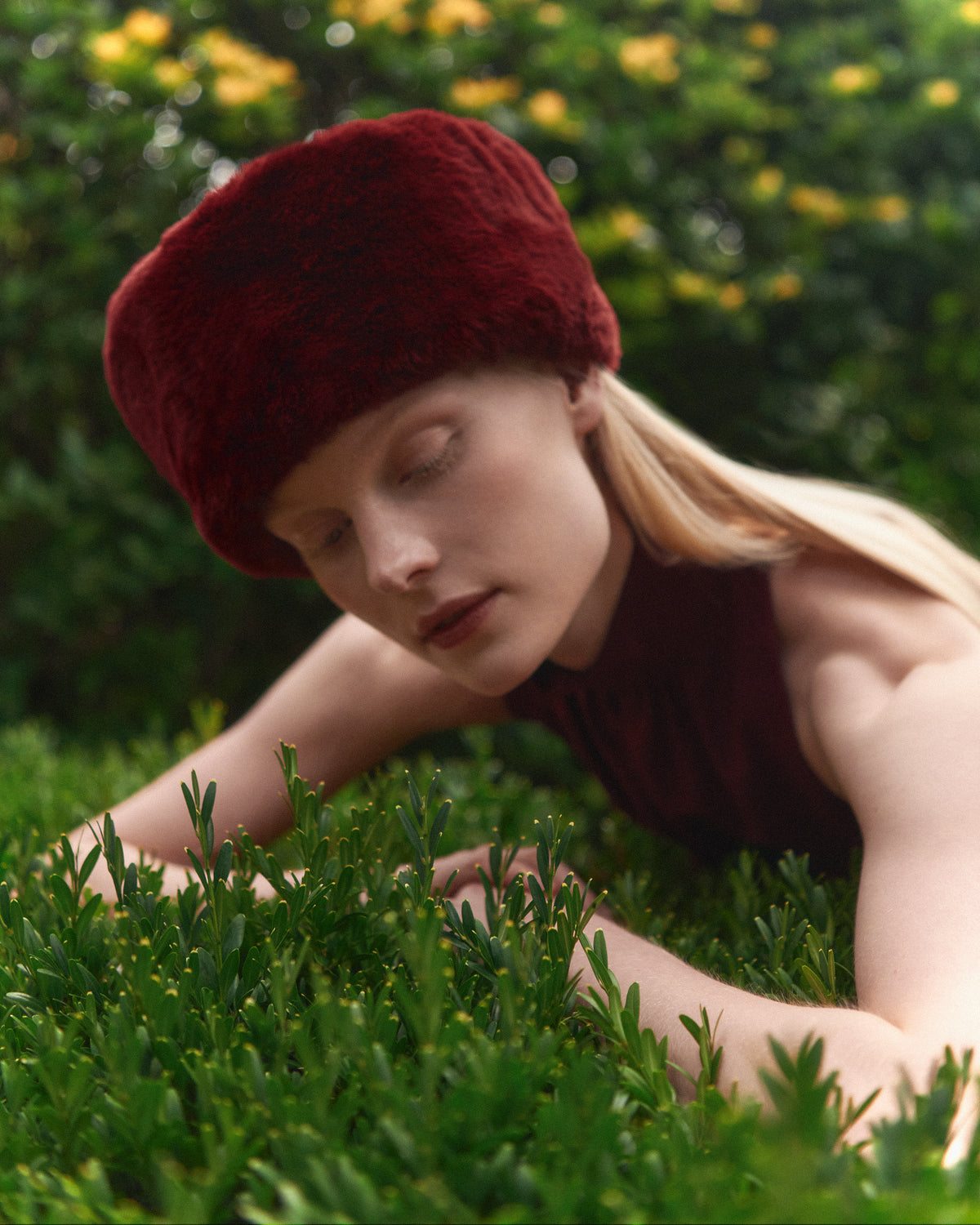 Gorro Alaska Burdeos