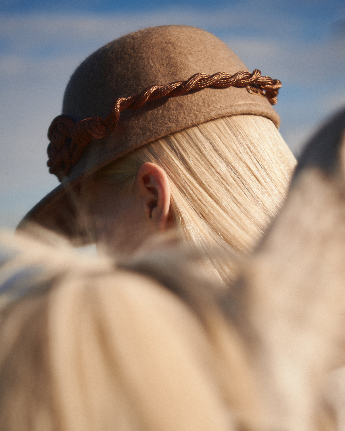 Gorra Anne Tresse topo