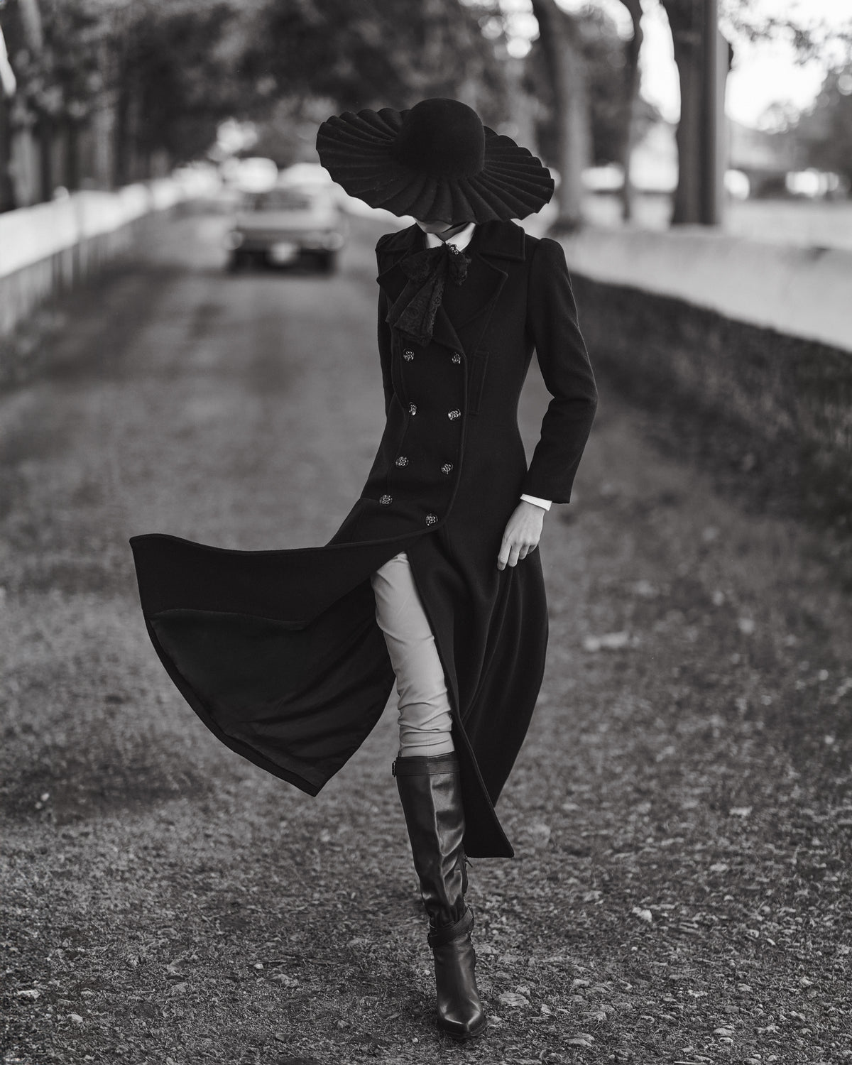 Sombrero Ondine negro