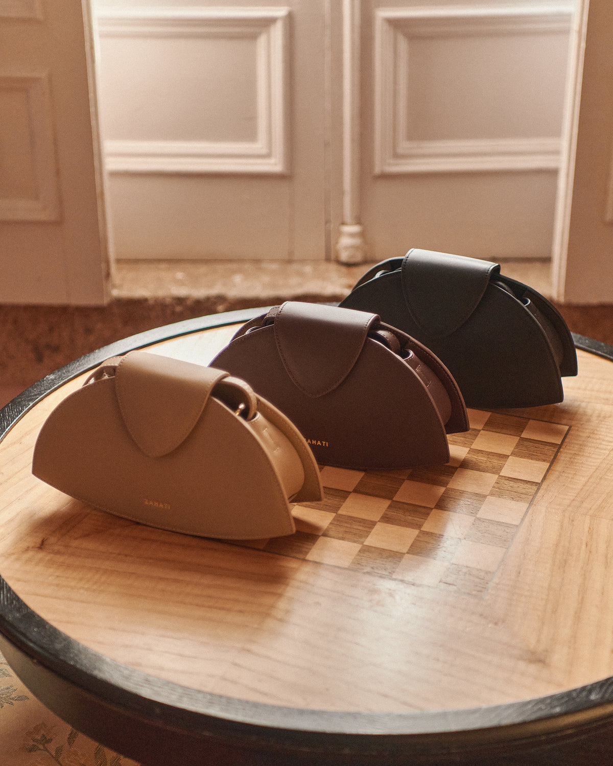 Cartera Chloé Cuero Topo