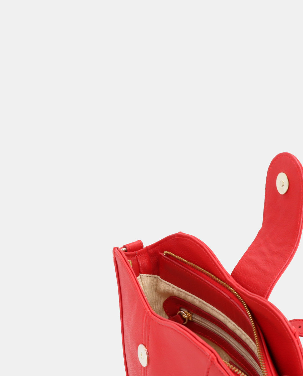 Bolso Duna Mini rojo