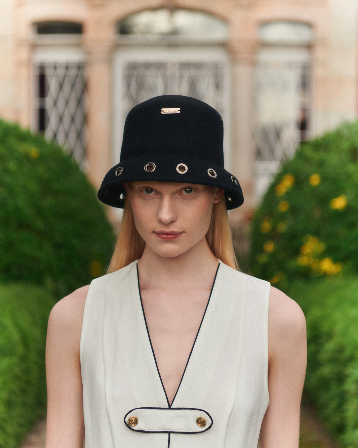 Sombrero Nola Hoop Negro