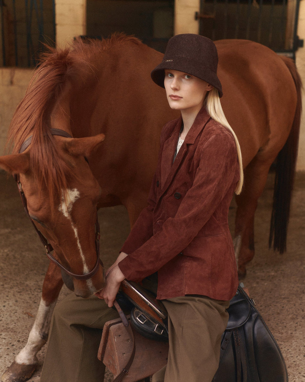Sombrero Nola marron